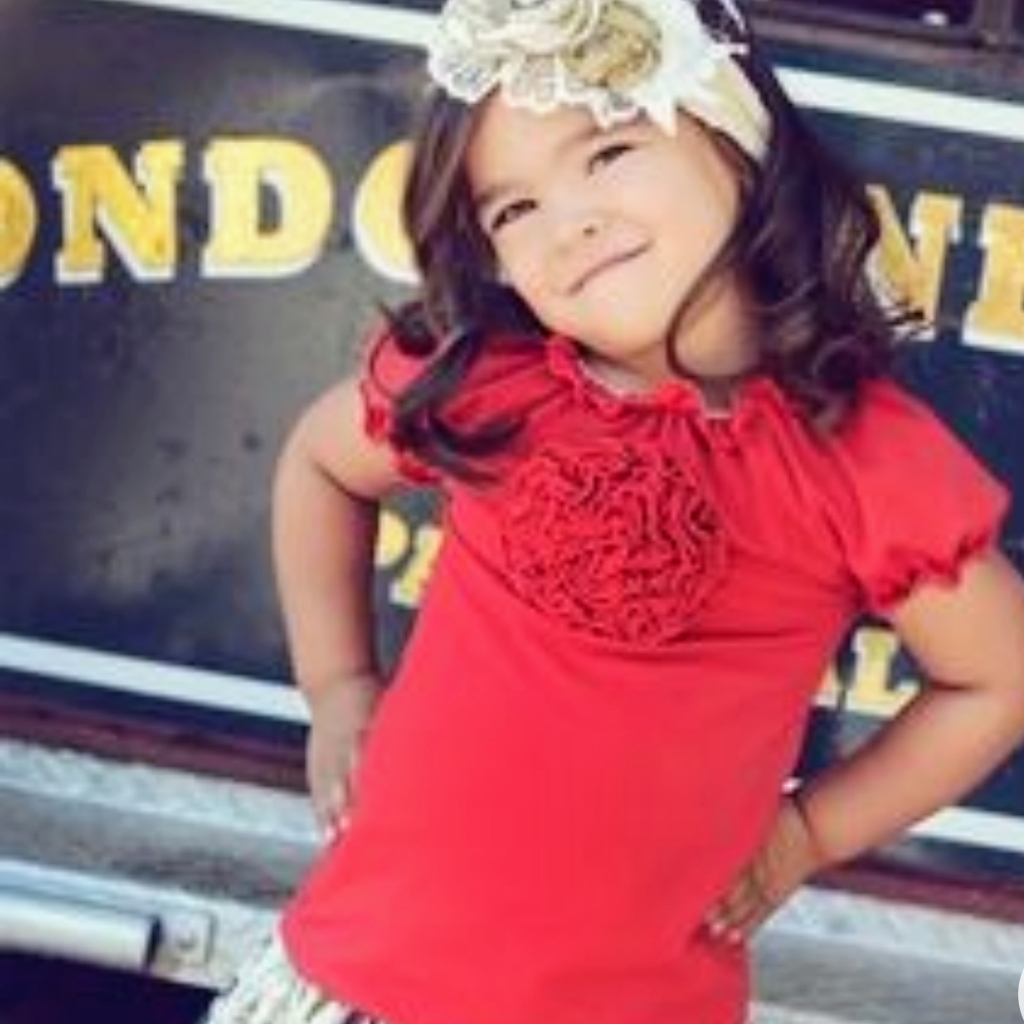 Persnickety Red Kimmy Top